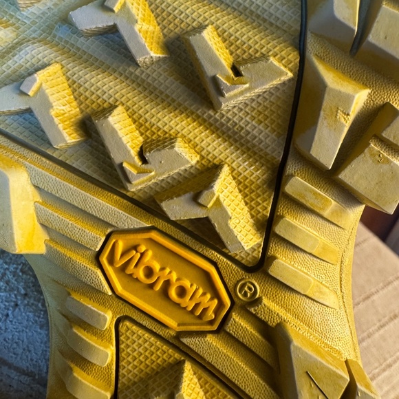 NWOT Merrell MQM Ace LTE FP gold leather hiking shoes - Picture 11 of 12